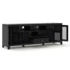 Cosmopolitan - Wide TV Media Stand - Black - Image 2