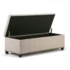 Kingsley - Large Storage Ottoman - Natural - Image 2