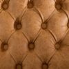 French Style Solid Wood Frame Antique Painting, Hand-Pulled Buckle Decoration Artificial Leather Dining Chair With Nailhead Trim, Wood Legs, Density Foam, Steel Spring Inner (Set of 2) - Light Brown - Image 10