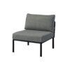 Rajni - Patio Set (2 Seats Chairs) - Black / Gray - Image 7