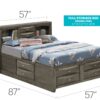 Marilla - Full Storage Bed - Gray - Image 2
