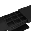 Extendable Coffee Table, Multifunctional Adjustable Coffee Table With Hidden Storage Space For Living Room - Black - Image 14