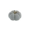 Knite Pumpkin Ornament Decor For Holiday Harvest Festival Fall Festival & Thanksgiving (Set of 4) - Gray - Image 8