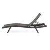 Kauai - Modern Style Wicker Chaise Lounge - Brown Multi - Image 14