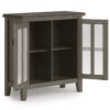 Artisan - Low Storage Cabinet - Farmhouse Gray - Image 3