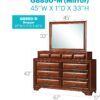 Lavita - Dresser - Oak - Image 9