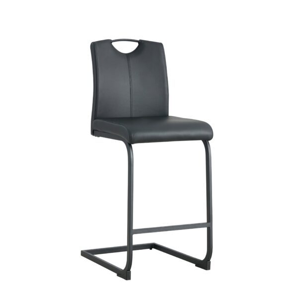 Chair Barstool Dining Counter Height Chair (Set of 2) - Black