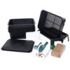 Eco Friendly 5 Layer Worm Compost Bin With 50L Capacity, Easy Setup Plastic Worm Farm Kit - Black - Image 10