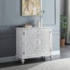 Daray - Antique Console Cabinet - White - Image 5