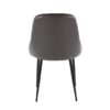 Marcel - Contemporary Dining Chair (Set of 2) - Black / Gray - Image 5
