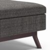 Owen - Coffee Table Storage Ottoman - Ebony - Image 5
