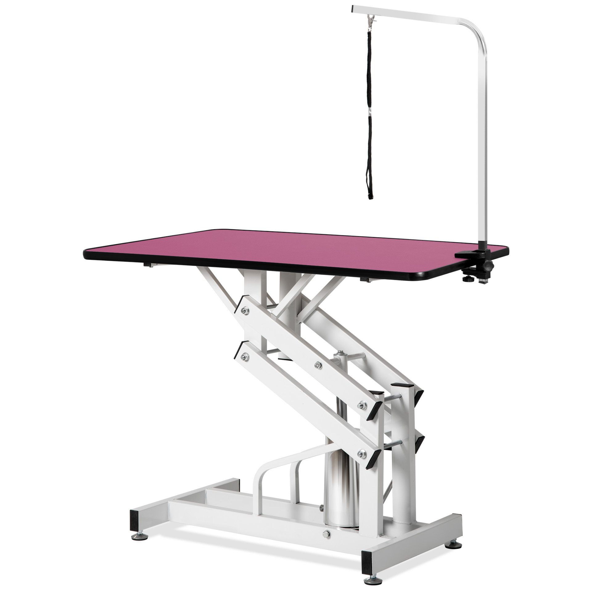 Hydraulic Pet Grooming Table - Pink - Image 5