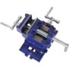 Industrial Quality Cross Slide Vise 3", Drill Press Metal Milling 2 Way X - Y - Blue - Image 8