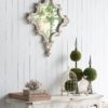 Slimline wash Console Table, For Hallway Living Room Bedroom - White Washed - Image 4