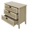 3 Drawer Cabinet, Suitable For Bedroom - Natural - Image 10