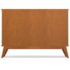 Draper - Mid Century 8 Cube Storage Sofa Table - Teak - Image 2