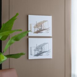 Large Rectangular Diptych Wall Art, Wall Decor For Living Room Bedroom Office Hallway (Set of 2) - Multicolor