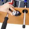 Hurricane - Foosball Table For Family Game Rooms With Light Cherry Analog Scoring Free Accessories - Brown - Image 11