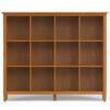 Warm Shaker - 12 Cube Storage - Brown - Image 2