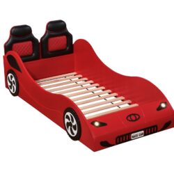 Colen - Twin Car Bed With LED - Red