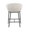 Ashland - Contemporary Counter Stool (Set of 2) - Black / Cream - Image 5