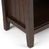 Acadian - Bedside Table - Brunette Brown - Image 7