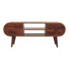 Circular, Media Unit - Chestnut - Image 2