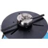 Portable Rotary Welding Positioner With 3 Jaw Lathe Chuck, 0 - 90° Turntable - Blue - Image 15