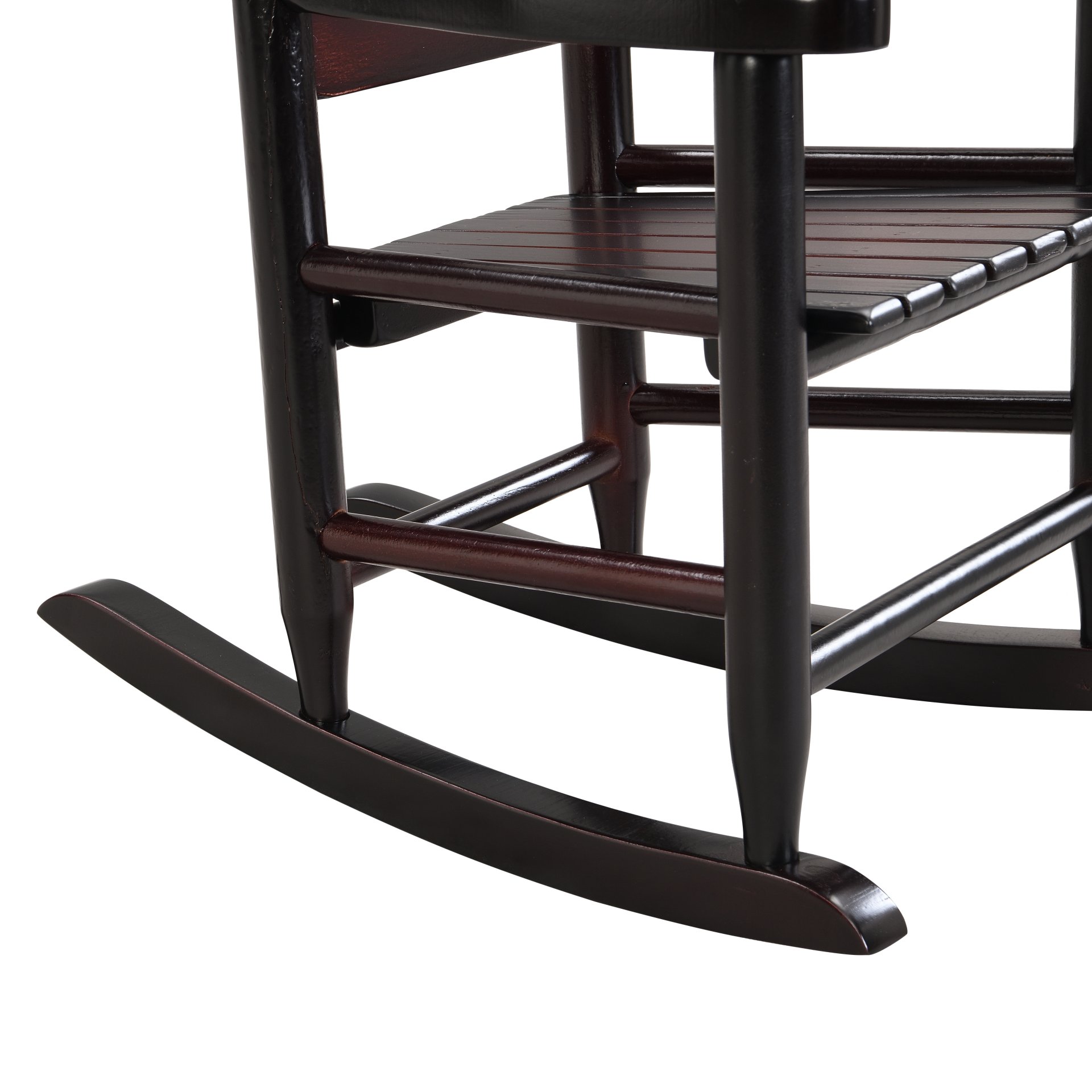 Style Children's Rocking Chair For Indoor Or Outdoor - Espresso - Image 9