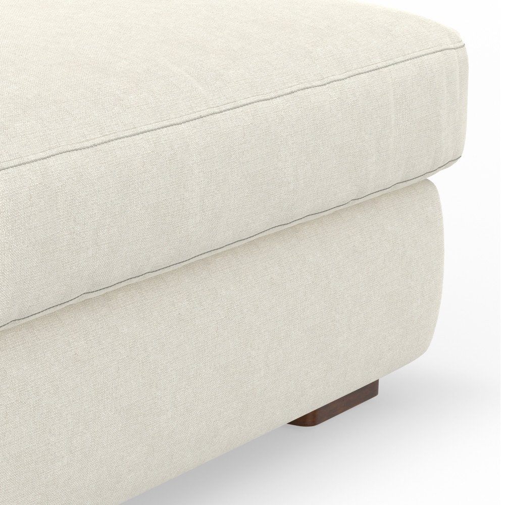 Charlie - Deep Seater Right Sectional Sofa - Cream - Image 19