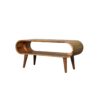 Amaya - Nordic Style Coffee Table - Oak - Image 3