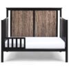 Connelly - 4 In 1 Convertible Crib - Black / Vintage Walnut - Image 10