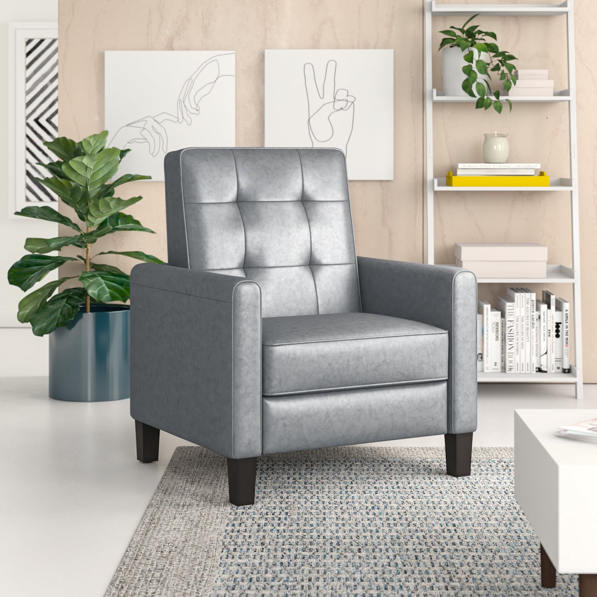 Jameson - Recliner - Dark Gray - Image 2