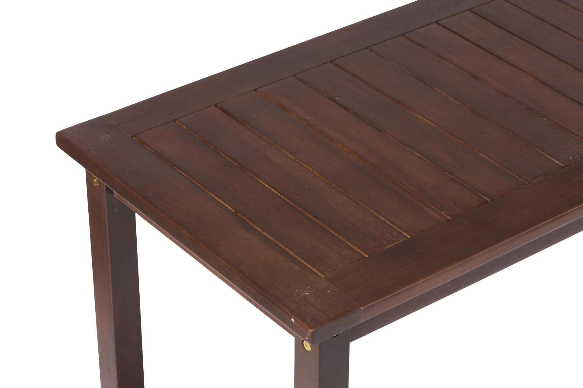 Workstation For Garden Balcony Garage, Acacia Console Potting Table - Brown - Image 11