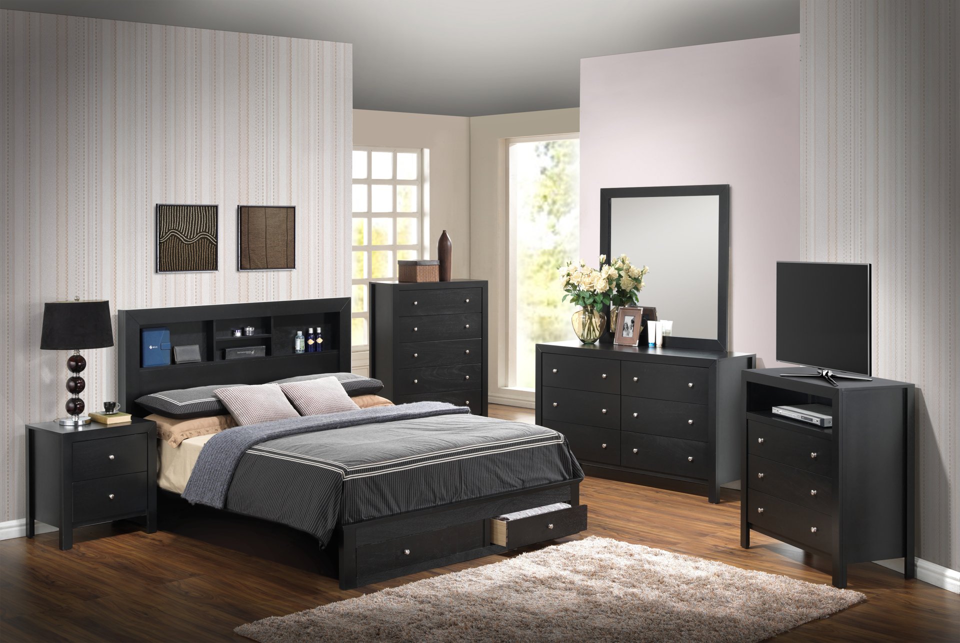 Full Storage Versatile Bed - Black - Image 3