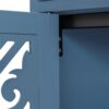 2 Door 2 Drawer Cabinet, American Furniture, Suitable For Bedroom, Living Room, Study - Blue - Image 25