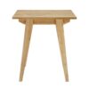 Japandi - Minimal Solid Wood Side Table - English Oak - Image 3