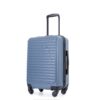20" Carry On Luggage Lightweight Suitcase, Spinner Wheels - Blue - Image 8