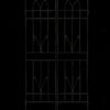 4 Pack Metal Garden Rustproof Trellis For Climbing Plants, Outdoor Flower Support - Black - Image 12
