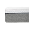 Ultra Plush 13" Gel Memory Foam Mattress For King Size Bed With Double Layered Jacquard Cover - Gray / White - Image 7