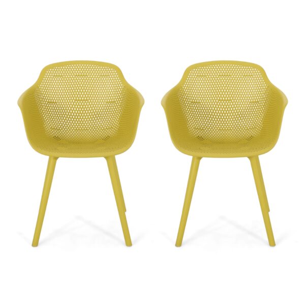 Lotus - Chair (Set of 2) - Yellow