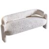 Boucle Upholstery Modern Sofa For Living Room - Beige - Image 5