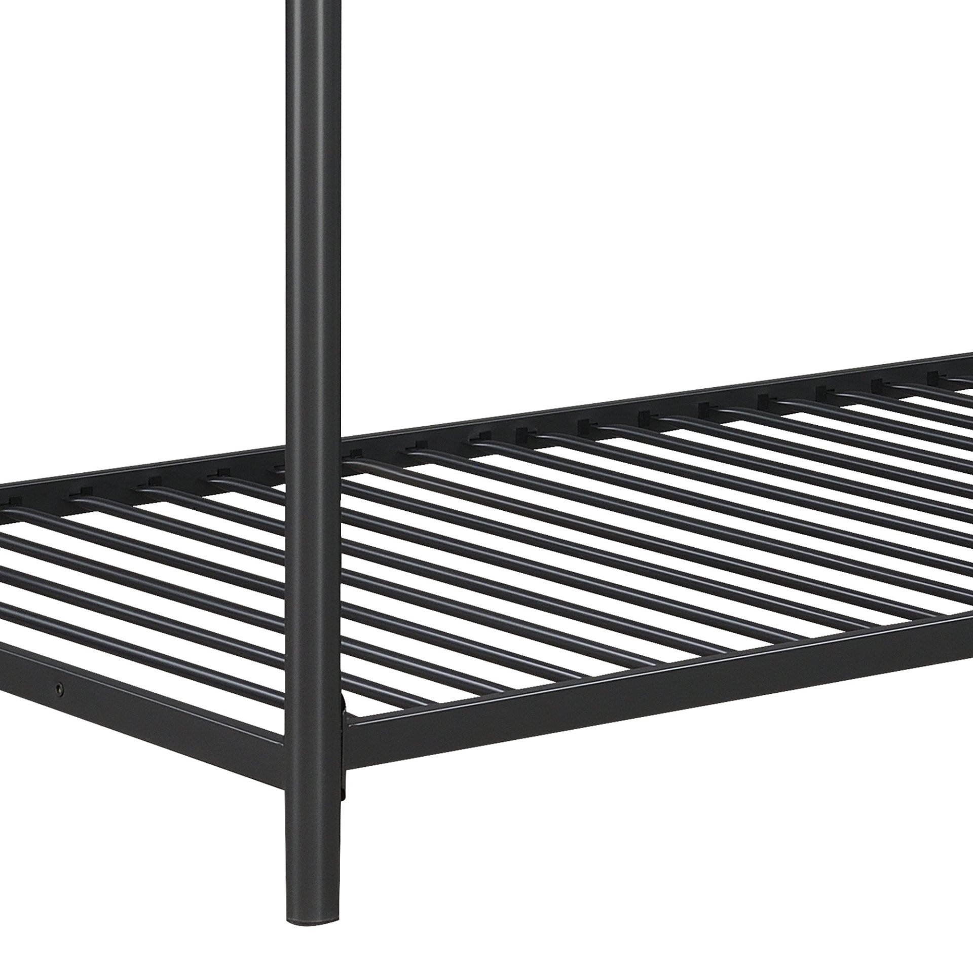 Triple Bunk Bed, Twin / Twin / Twin - Black - Image 7