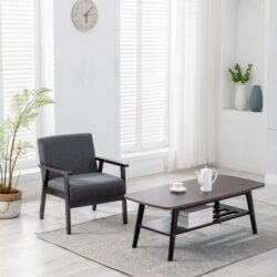 Bahamas - Coffee Table And Chair (Set of 2) - Espresso
