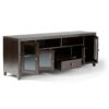 Cosmopolitan - Wide TV Media Stand - Mahogany Brown - Image 2