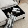 Convertible Combination Sofa, Sofa U Shaped, Sofa With Footstools With Storage Sofa For Living Room, Living Room 2 Seater Combination Sofa - Beige - Image 9