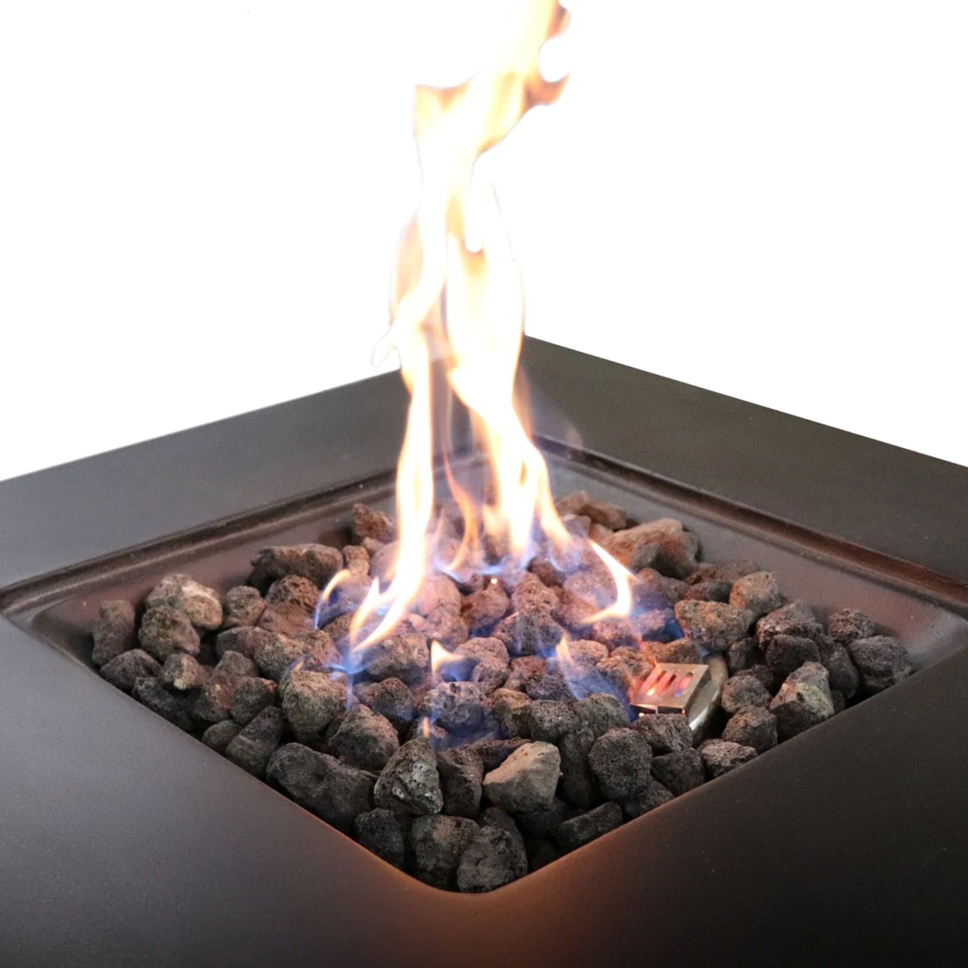 Reinforced - Propane / Gas Fire Pit Table - Charcoal - Image 5