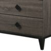 Avantika - Faux Marble Top Rustic Dresser - Gray / Marble / Oak - Image 6