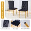 Legs Complement The Velvet Chair (Set of 4) - Black - Image 7