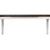 Mountina - Dining Table With Leafs - Brown / White - Image 2